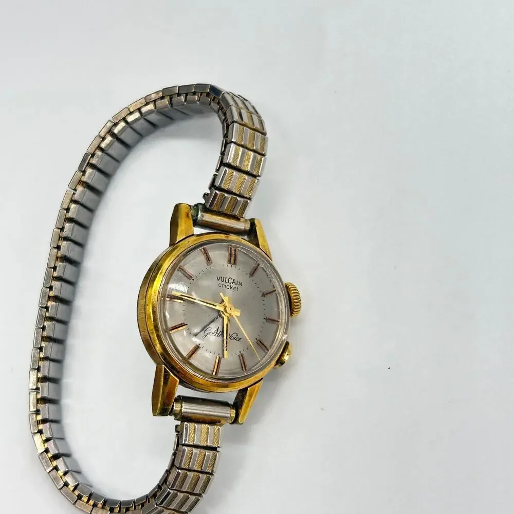Vulcain Cricket Golden Voice Vintage Mechanical Watch *Not Working - Unserviced*